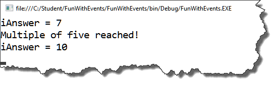 Understanding Microsoft C# Events - Delegates and Events